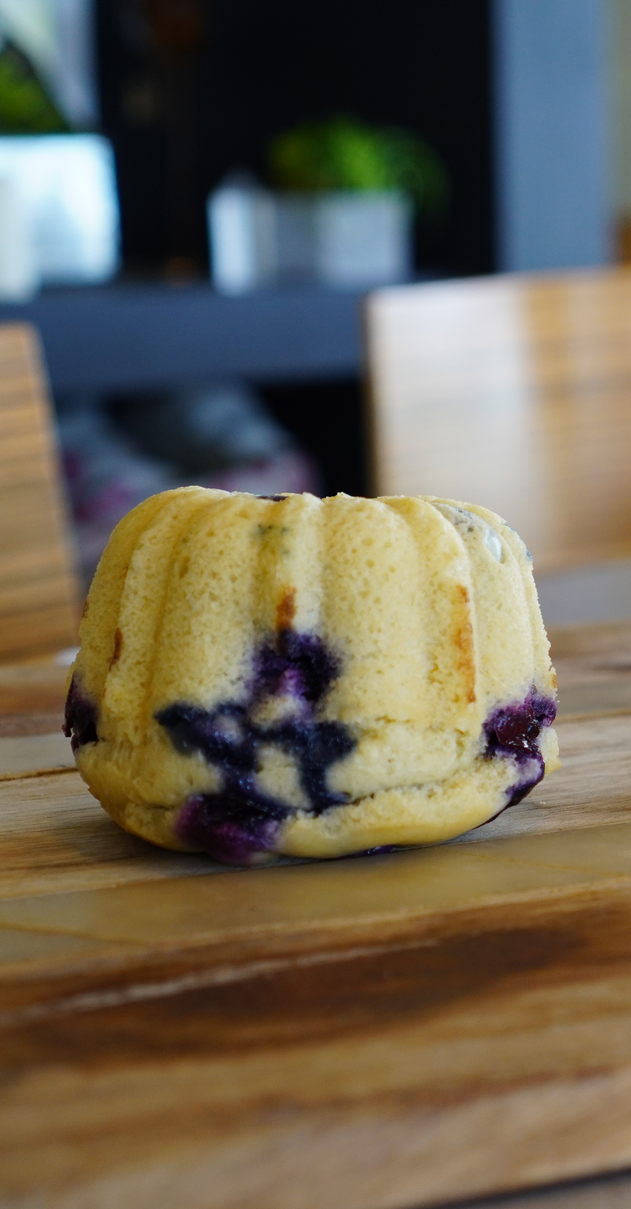 Order Vegan Blueberry Muffin food online from Mediet Cafe store, Las Vegas on bringmethat.com