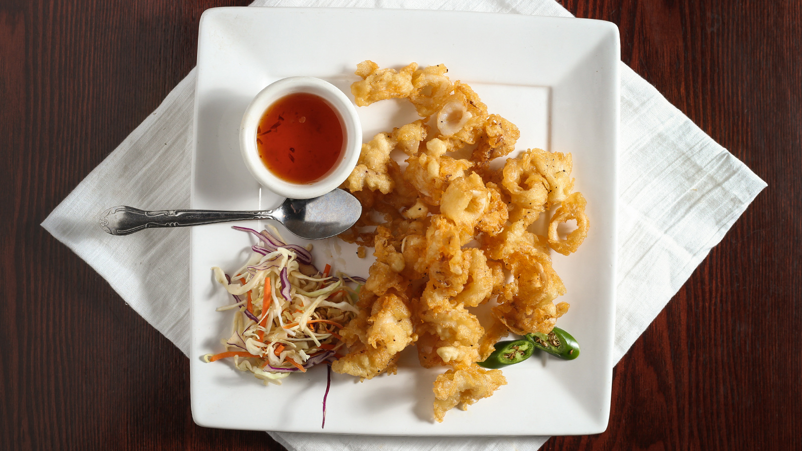 Order 3. Calamari food online from Siam Lotus store, Beaverton on bringmethat.com