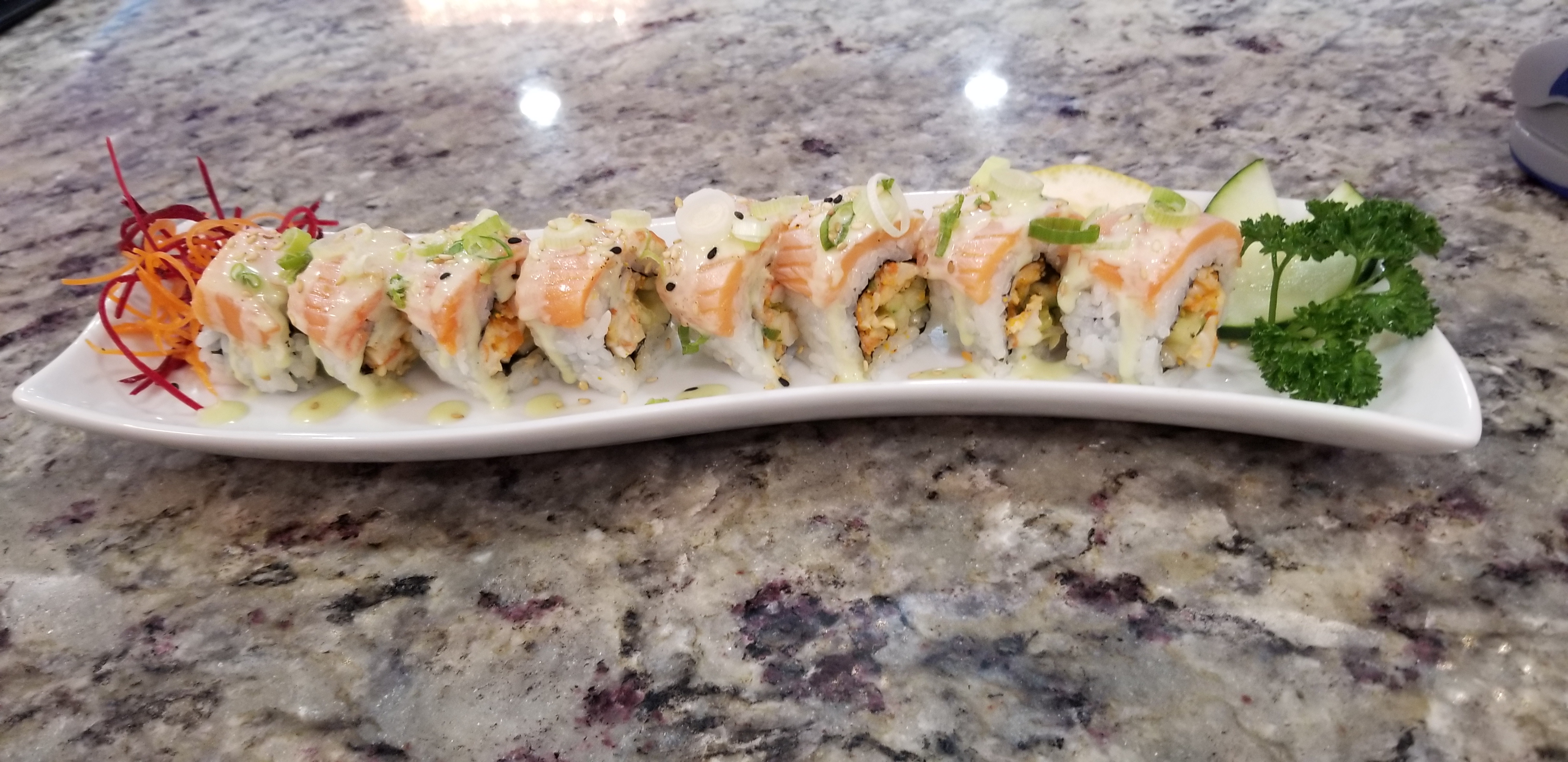 Order Smoked Salmon Special food online from Wajo Sushi store, Wheeling on bringmethat.com