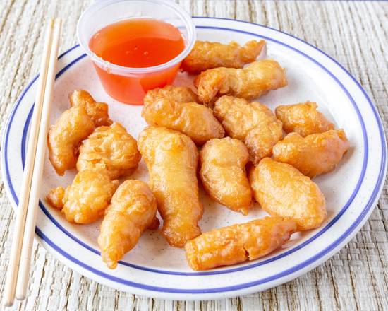 Order Sweet & Sour Chicken food online from Chinese American Cafe store, Jefferson Parish on bringmethat.com