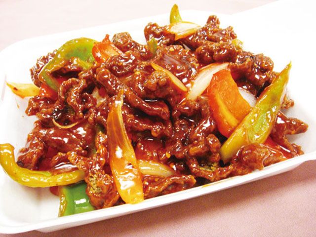 Order 65. Sha Cha Beef food online from Super China Buffet store, Kenosha on bringmethat.com