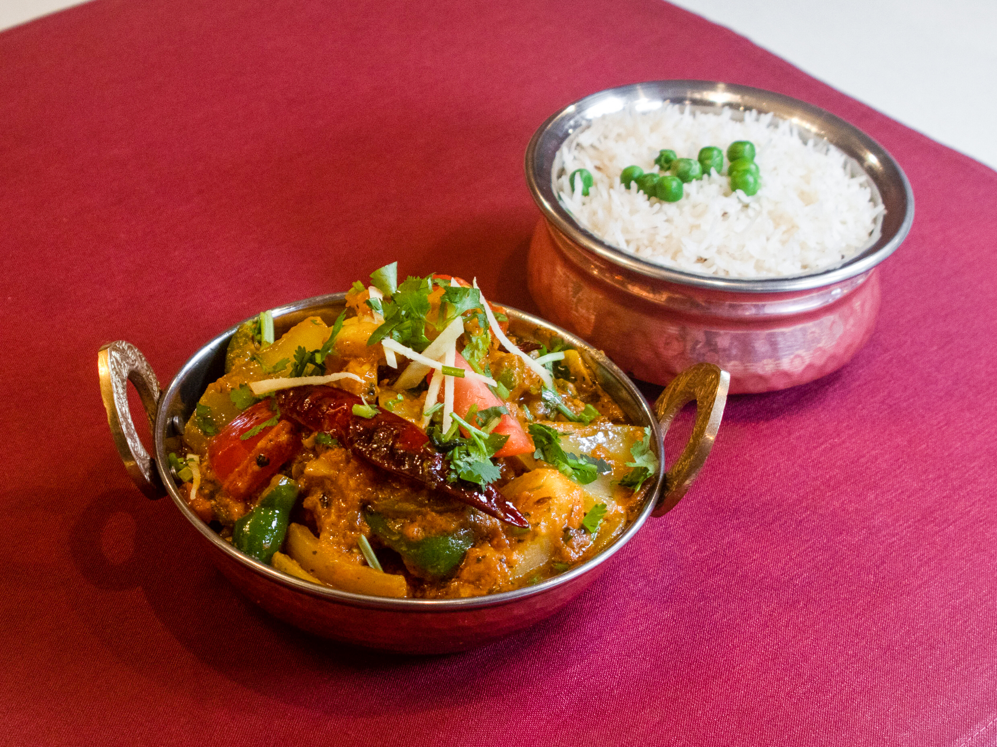 Order Chicken Kadai food online from Raaga Tandoor store, Burke on bringmethat.com
