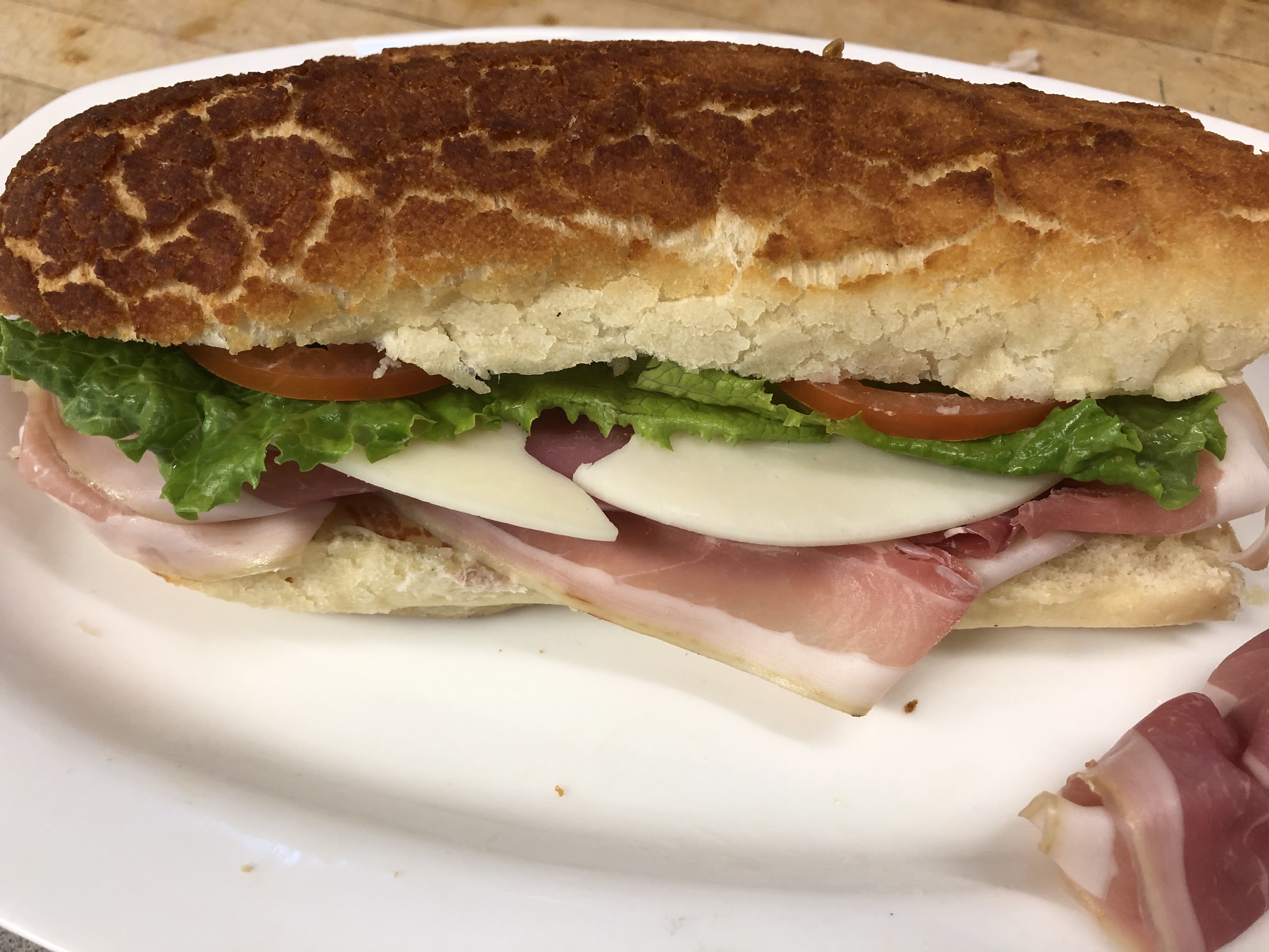 Order Prosciutto Sandwich food online from Lucca Food Deli store, San Francisco on bringmethat.com