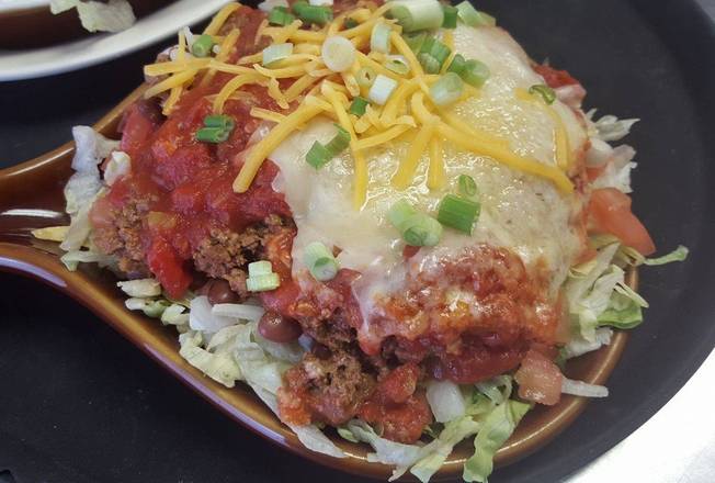 Order Taco Salad food online from Bar J Chili Parlor And Restaurant store, Occoquan on bringmethat.com