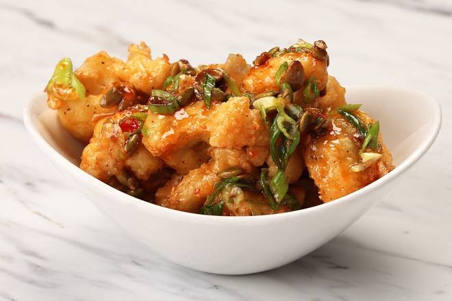 Order Crispy Cauliflower food online from Firebirds Wood Fired Grill store, Gainesville on bringmethat.com