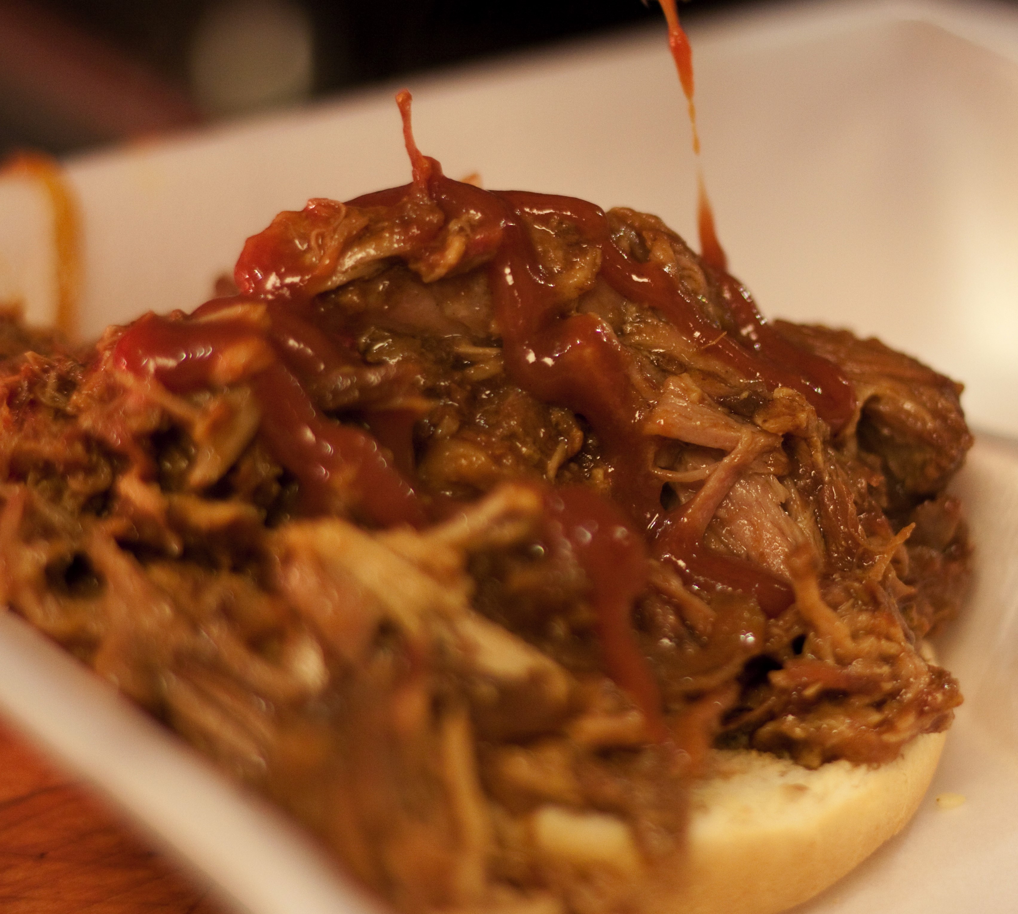 Order Pulled Pork food online from Empire State Delicatessen store, New Orleans on bringmethat.com