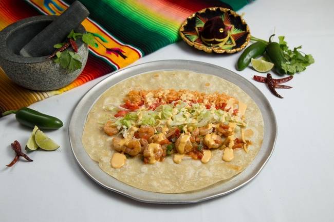 Order Seafood Burrito food online from Tacos N More store, Maricopa on bringmethat.com
