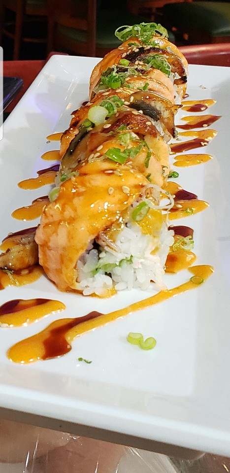 Order Tiger Roll food online from O Sumo Sushi store, Sherman Oaks on bringmethat.com