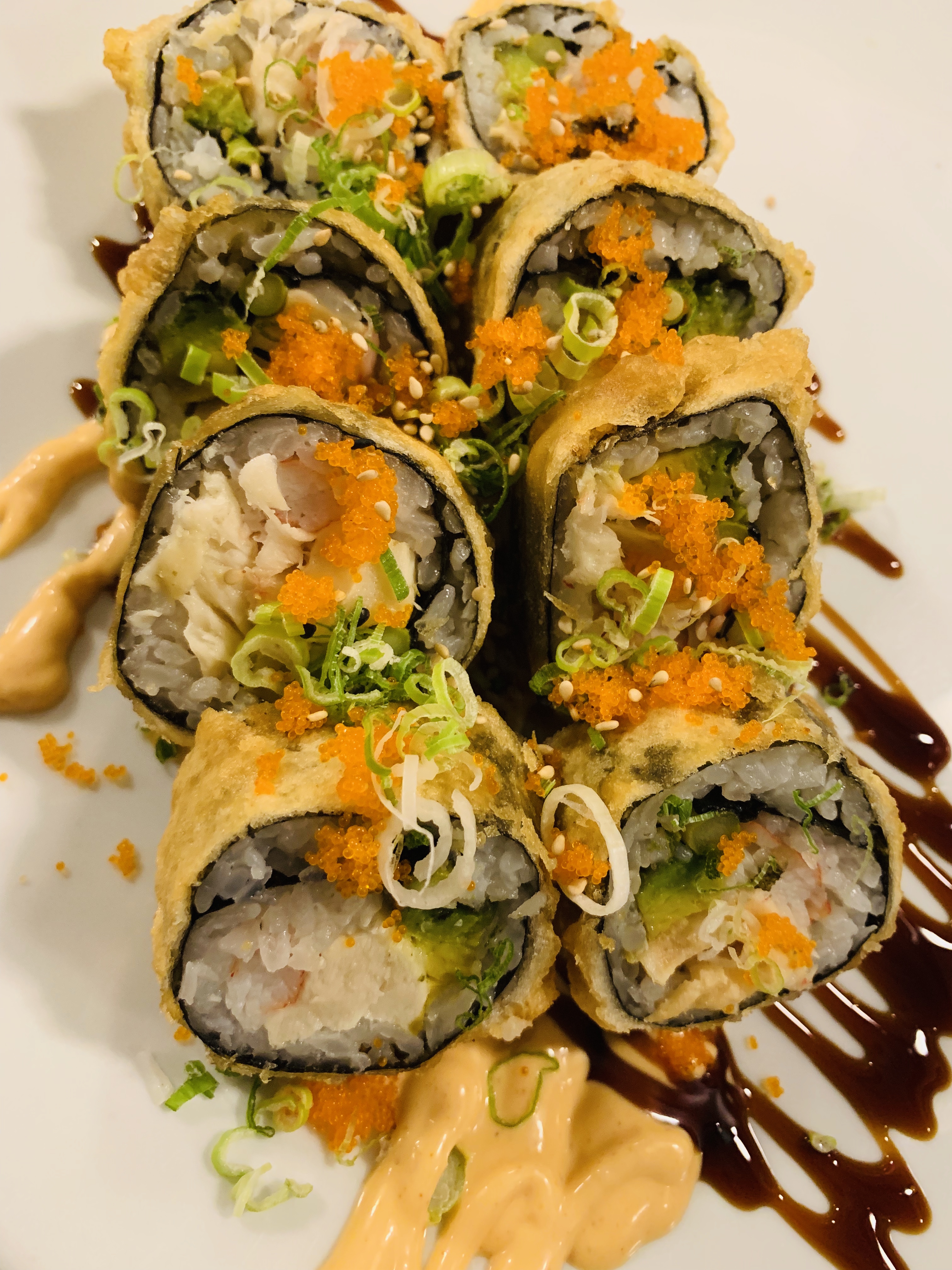 Order Godzilla Roll food online from Bluefin Sushi store, Denville on bringmethat.com