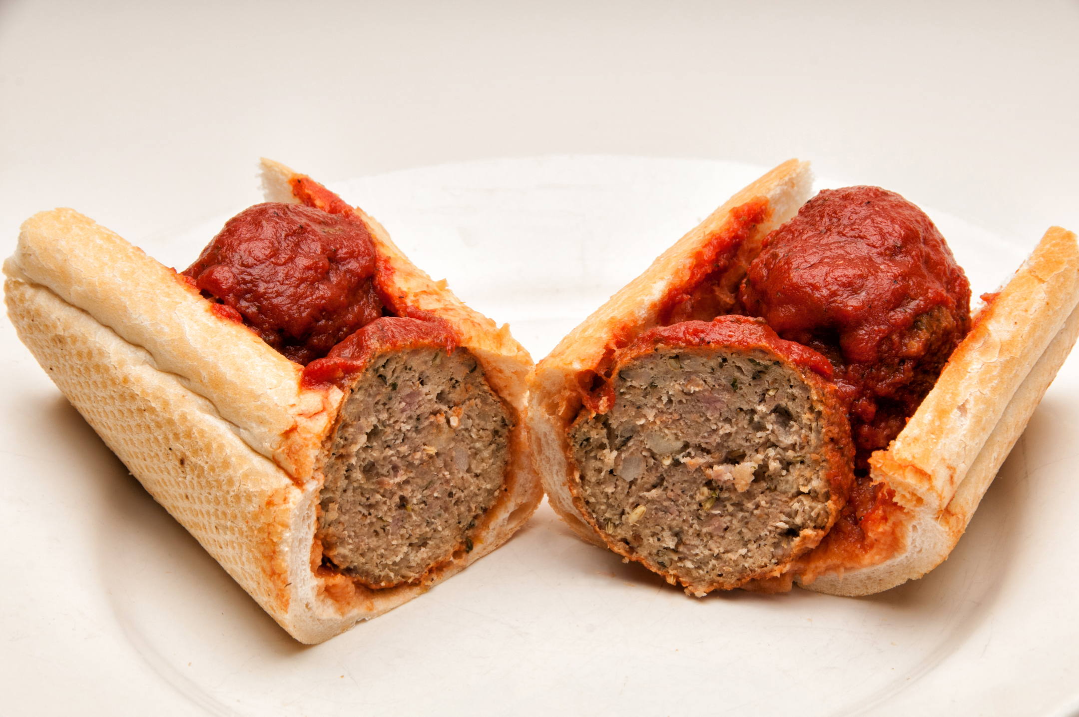 Order Italian Meatball Sandwich food online from Barraco's Pizza store, Chicago on bringmethat.com