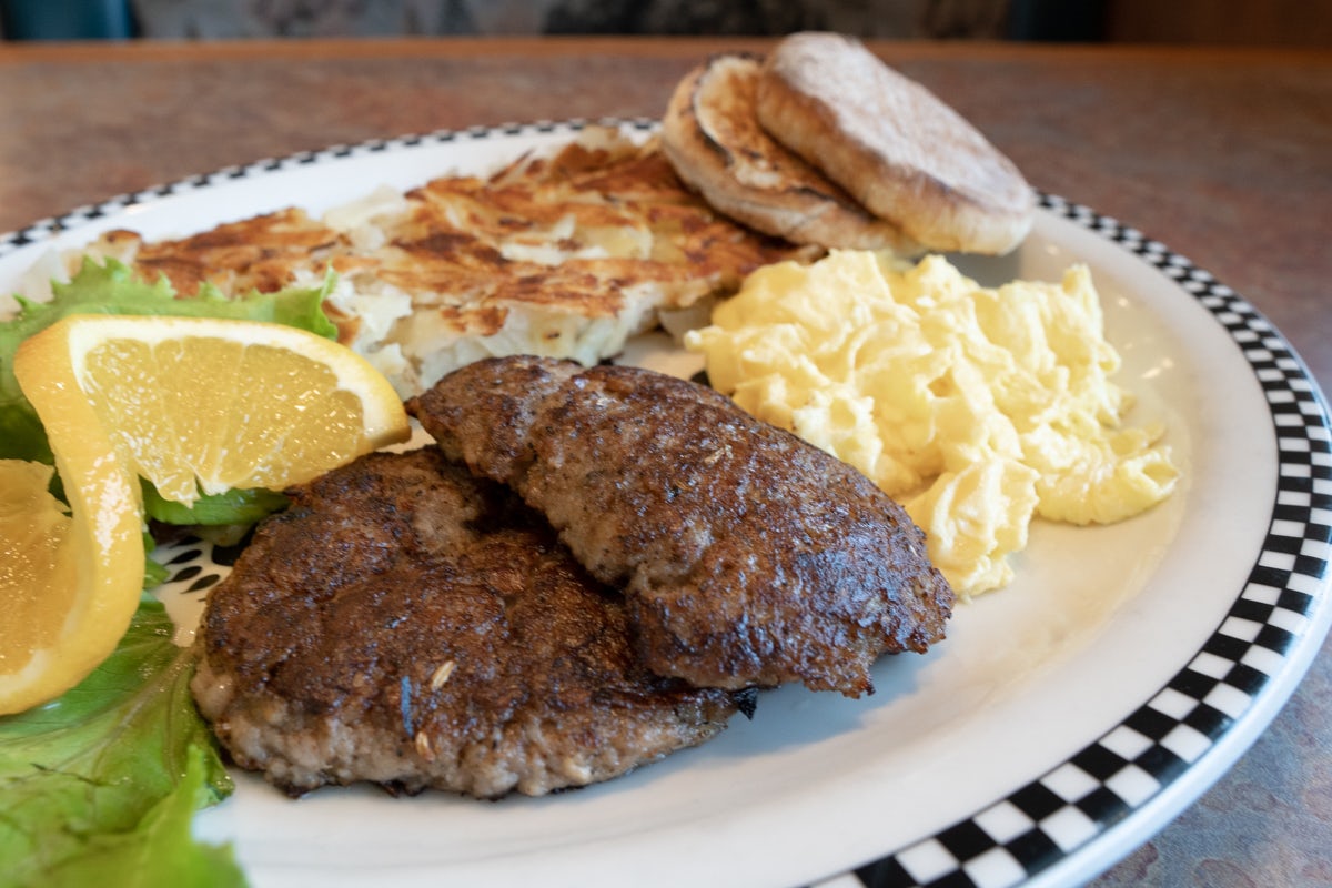 Order Mild Italian Patty Sausage & Eggs food online from Black Bear Diner store, Tulsa on bringmethat.com