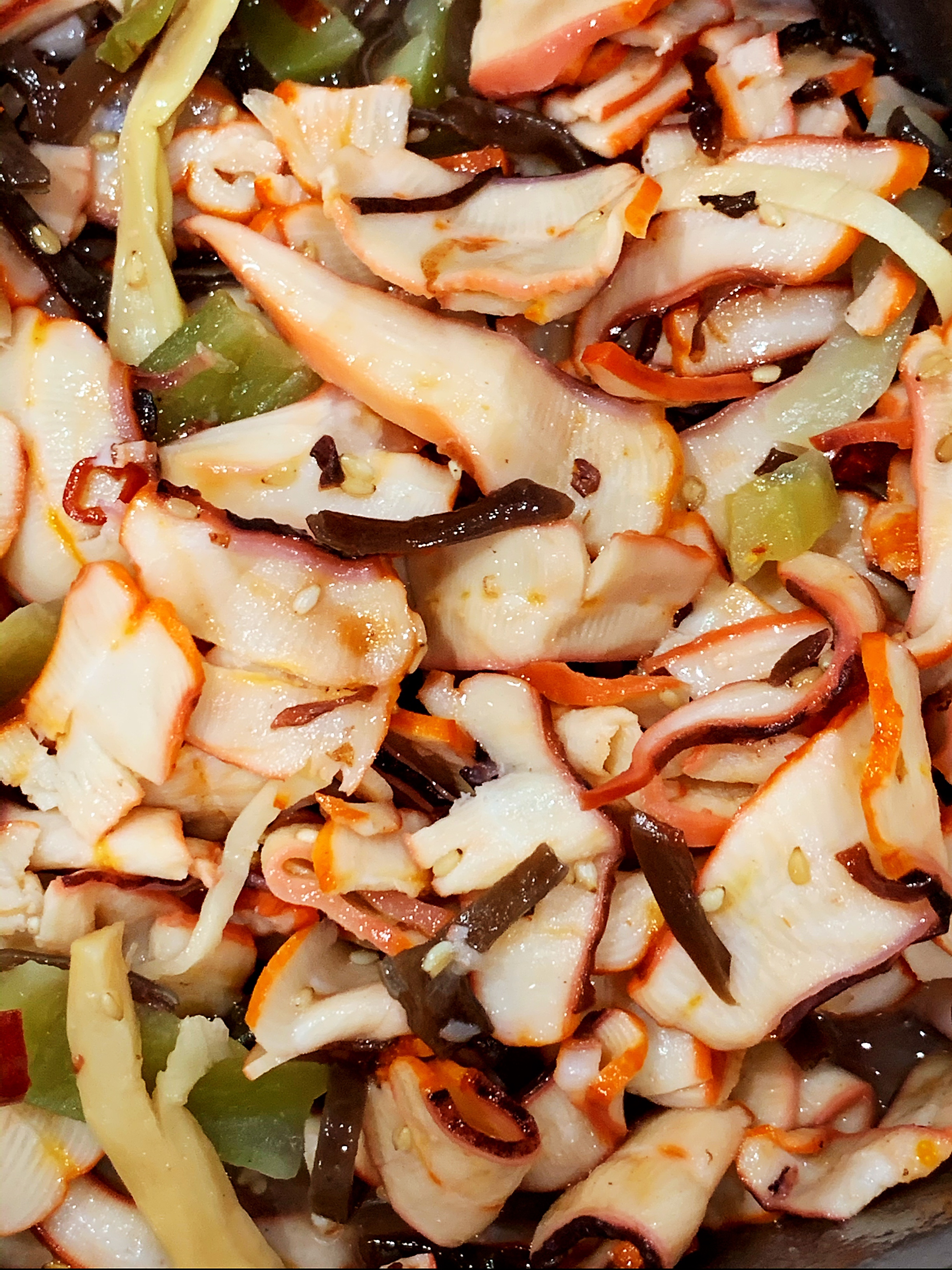 Order Squid Salad Poke Bowl food online from Maui Poke Bowl store, Newark on bringmethat.com