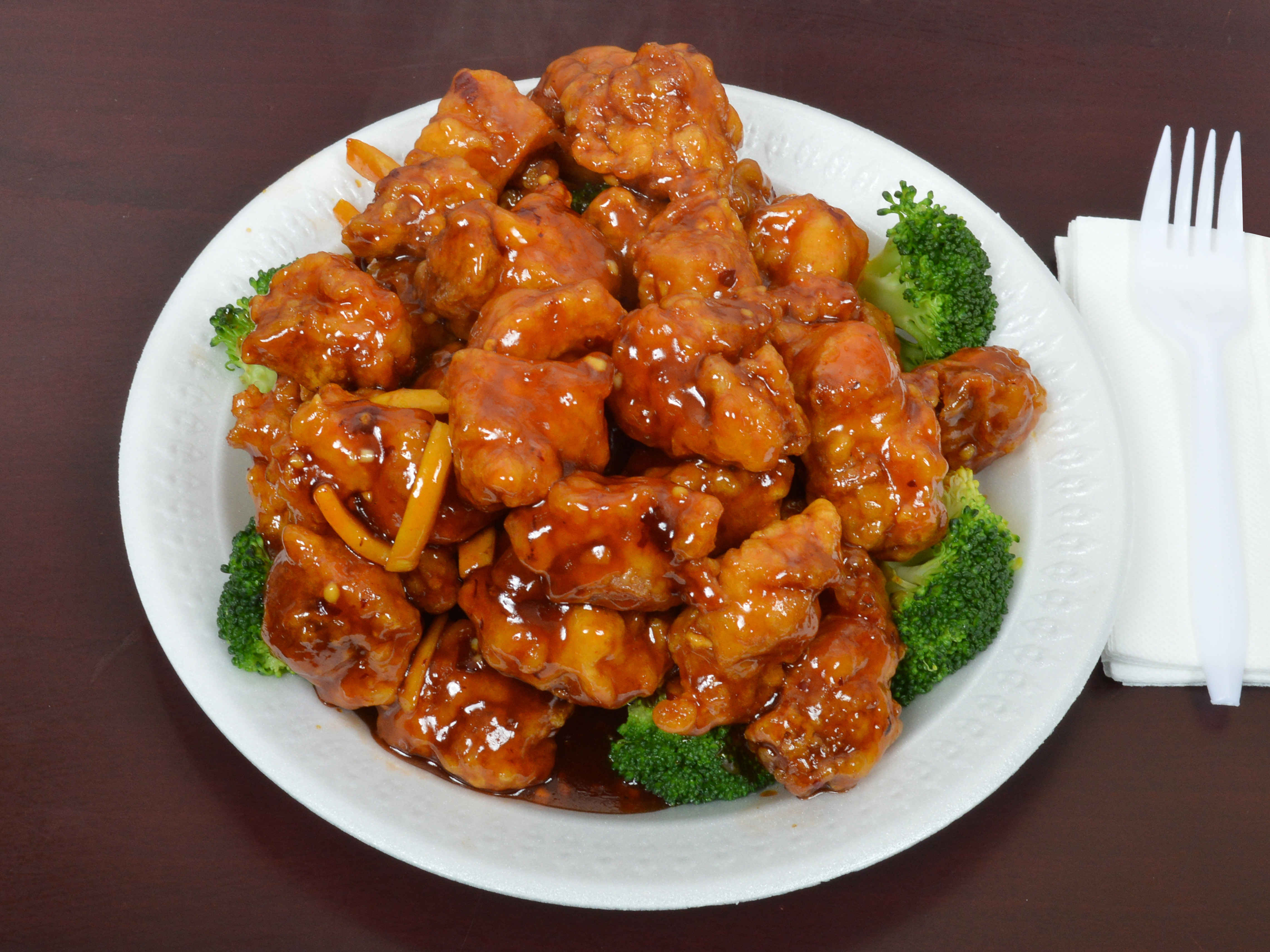 Order CS4. General Tso's Chicken food online from China Wok - Williamsbridge Rd. store, Bronx on bringmethat.com