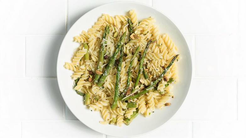 Order Fusilli with Asparagus and Lemon Cream food online from Pastini store, Tualatin on bringmethat.com