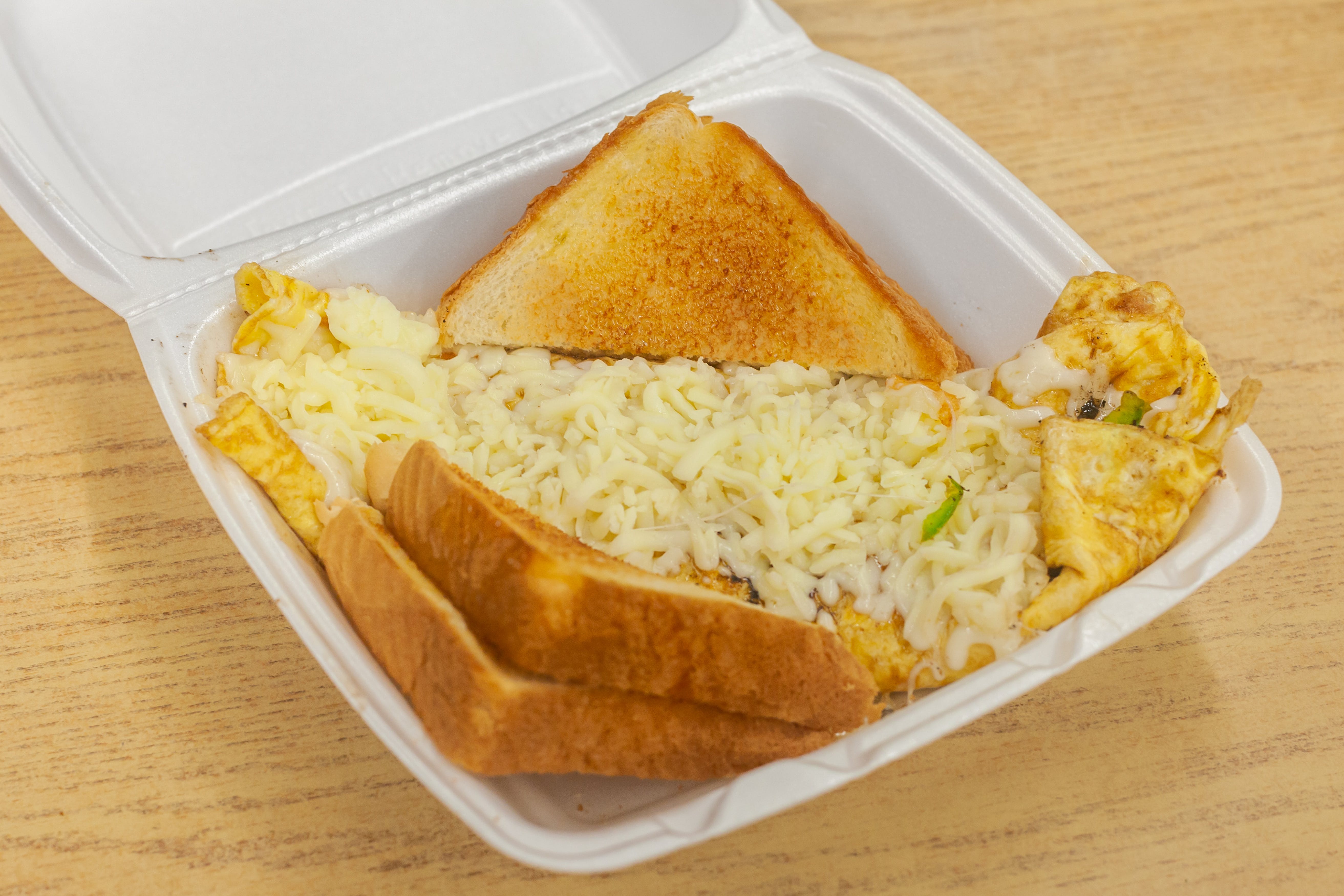 Order Cheese Omelette Breakfast - Breakfast food online from M & M Pizza store, Manquin on bringmethat.com