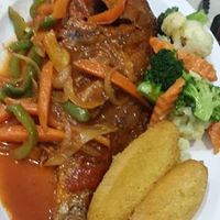 Order Brown Stew Fish food online from Ava Island Cafe store, Leavenworth on bringmethat.com