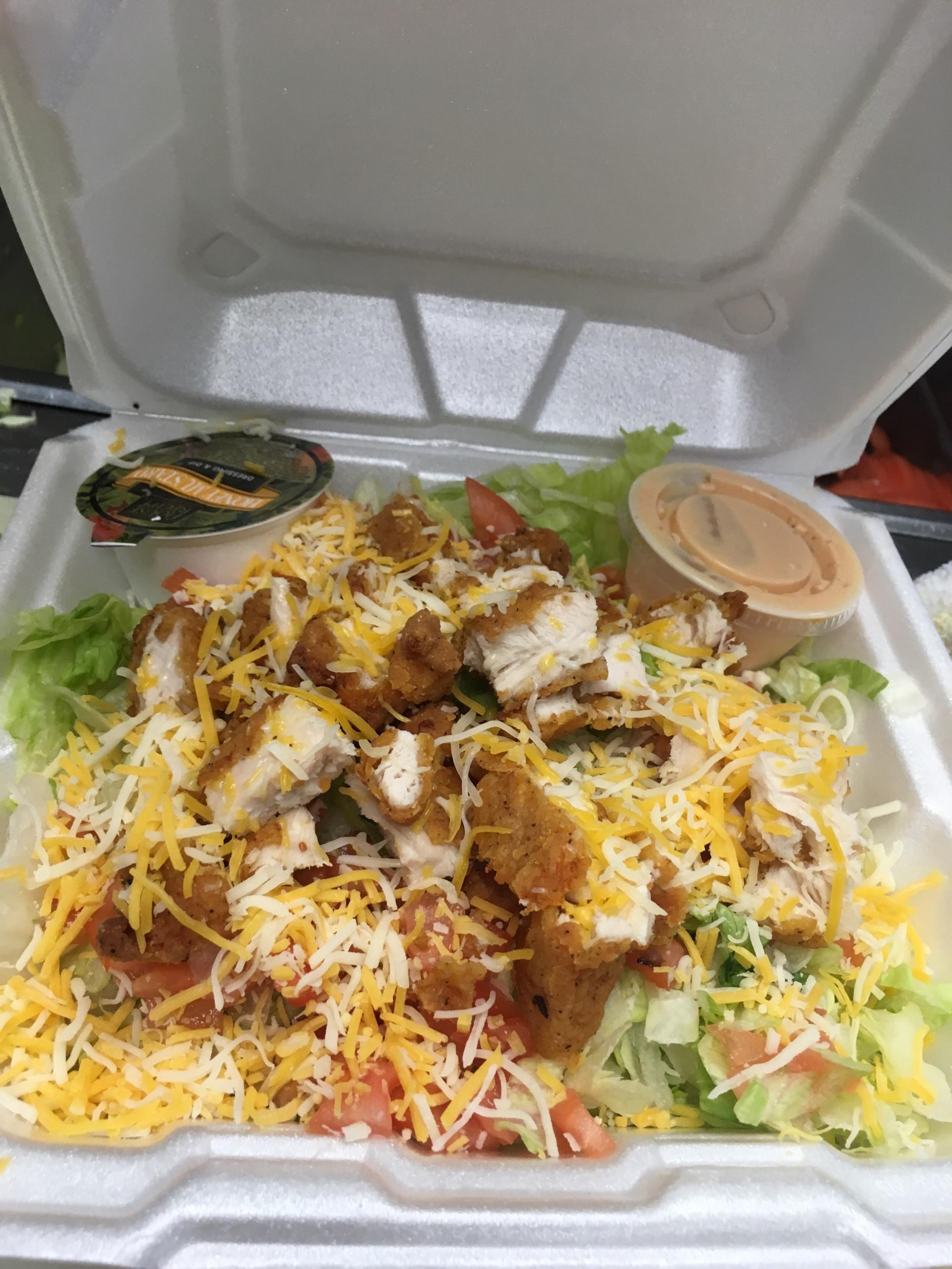 Order Crispy Chicken Salad food online from Tumwater Eagans store, Tumwater on bringmethat.com