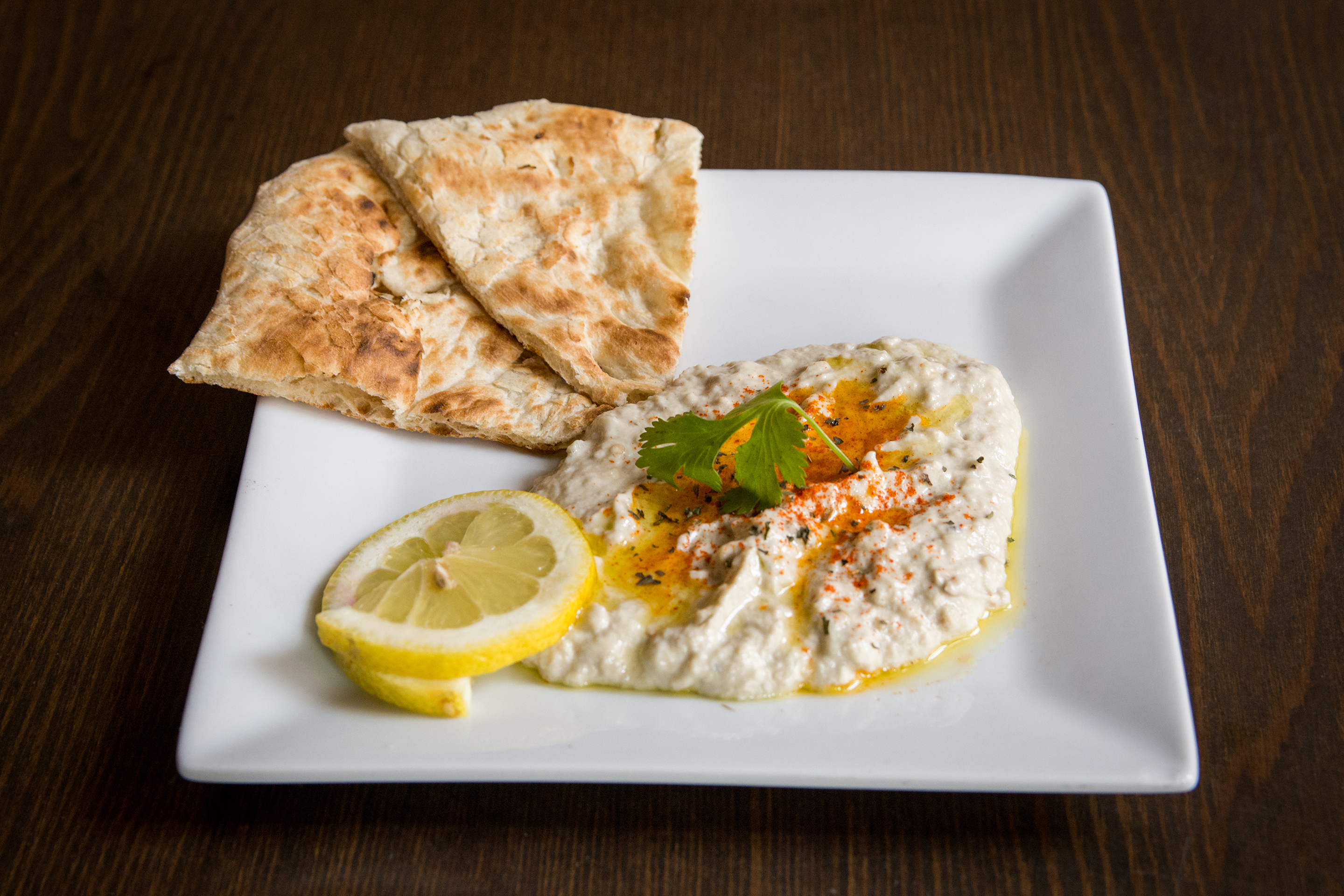 Order Baba Ganoush w/Naan food online from The Kabul Fresh Grill store, Baltimore on bringmethat.com