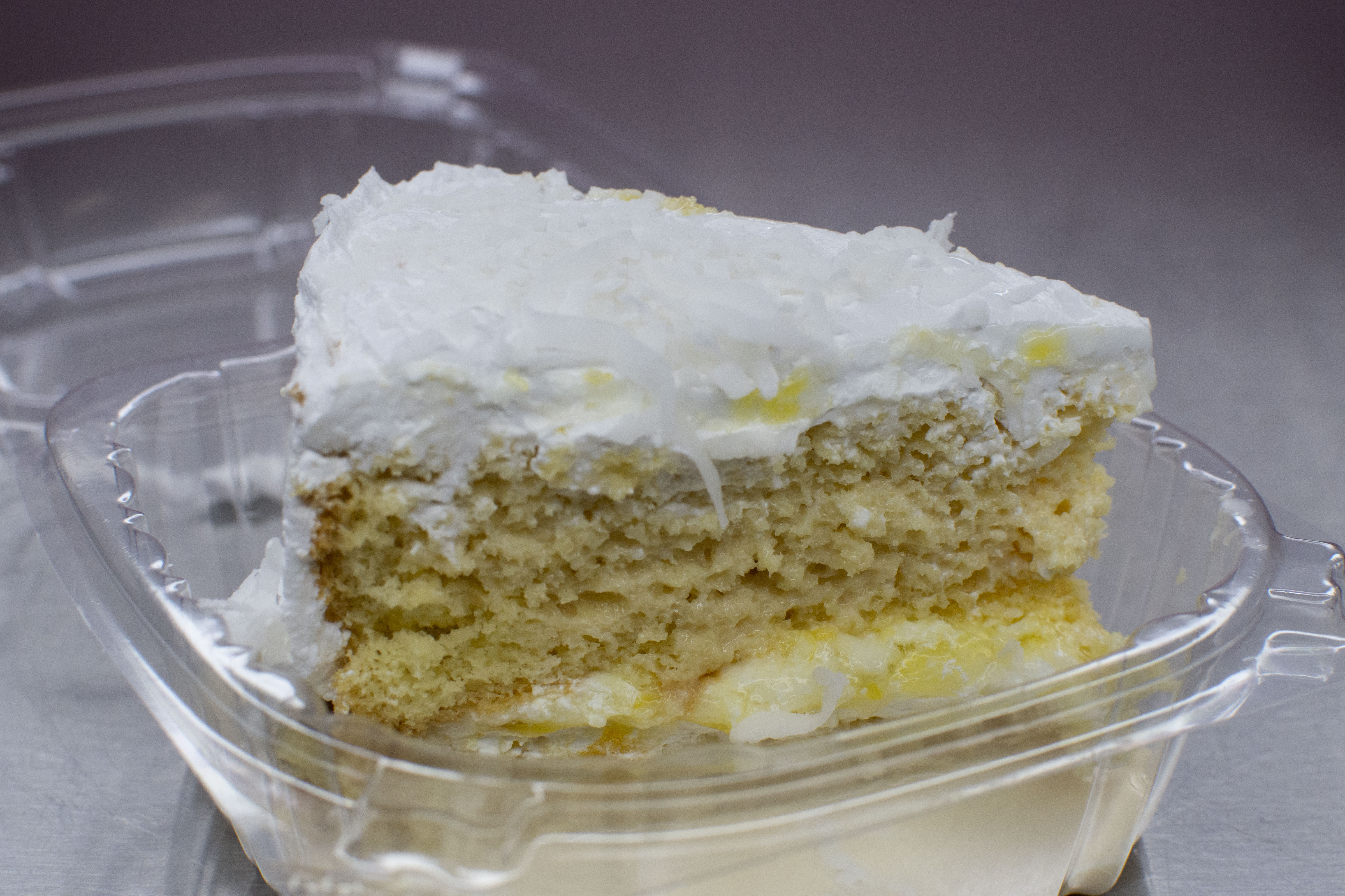 Order Tres Leches Piña con Coco / Pineapple & Coconut food online from Andi Cakes store, Fairfield on bringmethat.com