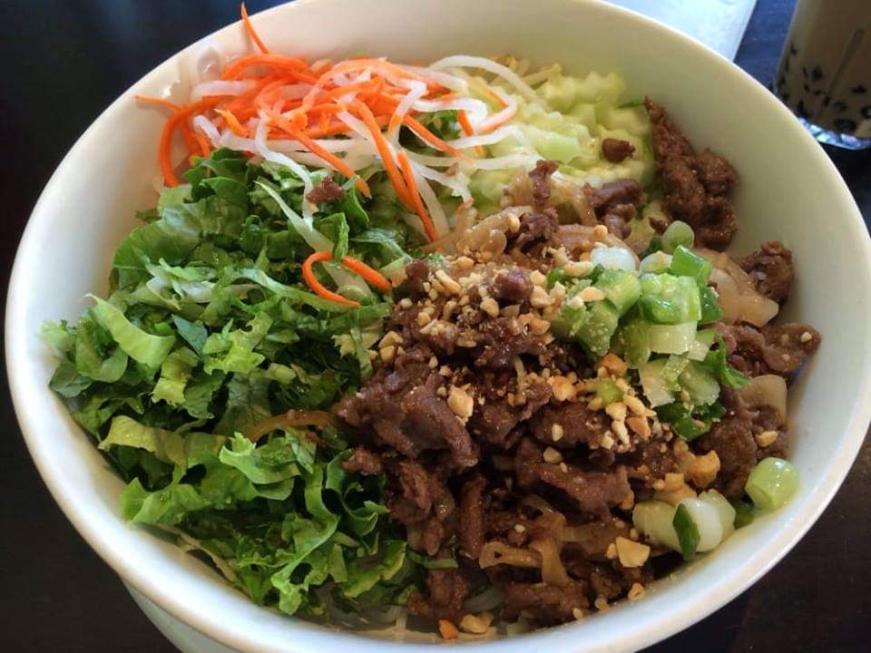 Order 53. Beef Lemongrass with Rice Noodle food online from Tuyet Mai store, San Francisco on bringmethat.com