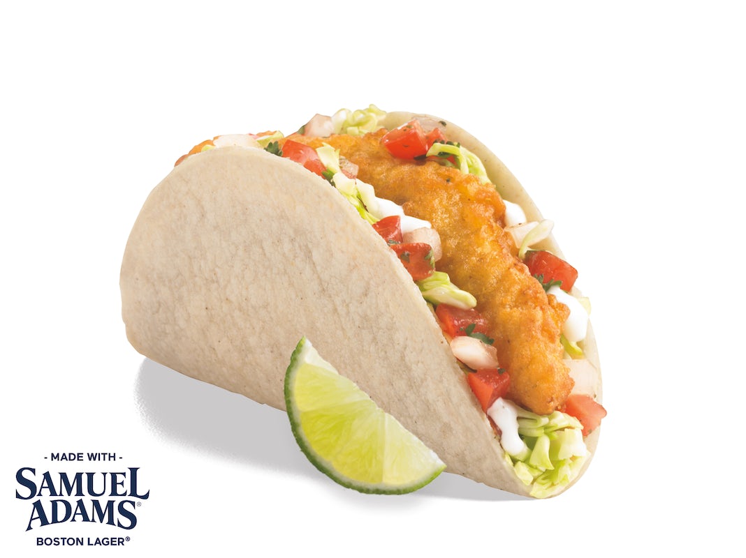 Order Beer Battered Crispy Fish Taco food online from Del Taco store, Chino on bringmethat.com