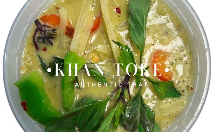 Order Green Curry (Vegan)(GF) food online from Khan Toke Authentic Thai store, Denver on bringmethat.com