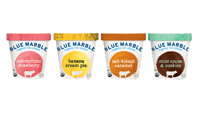 Order Blue Marble Ice Cream Pints food online from Bareburger  store, New York on bringmethat.com