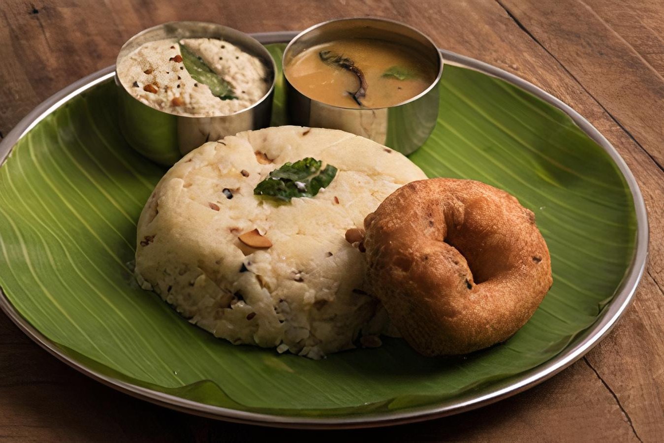 Order Pongal Vada* food online from Tirupathi Bhimas store, Milpitas on bringmethat.com