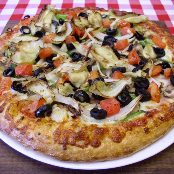 Order All Veggie Pizza food online from Premium Pizza store, San Jose on bringmethat.com