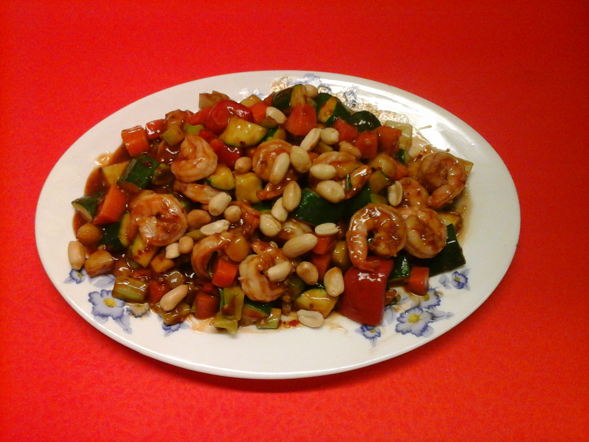 Order Kung Pao Prawns food online from New Bamboo Kitchen store, Alameda on bringmethat.com