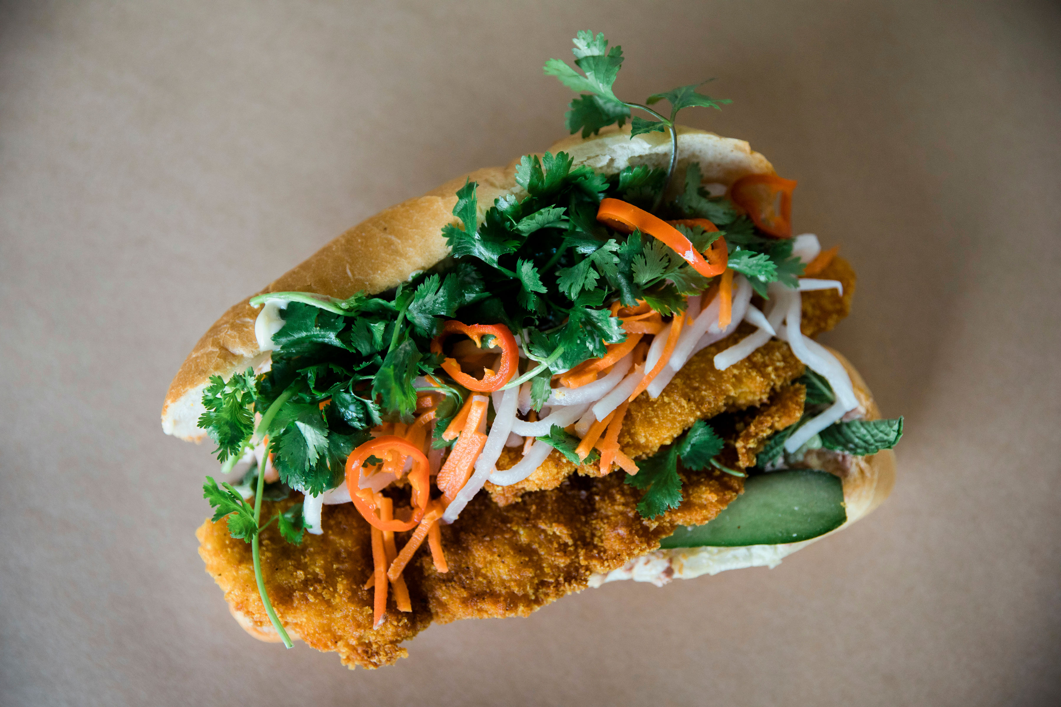 Order Chicken Katsu Banh Oui food online from Banh Oui store, Los Angeles on bringmethat.com