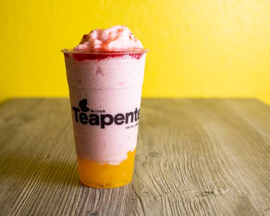 Order Strawberry Smoothie food online from Teapenter store, San Francisco on bringmethat.com