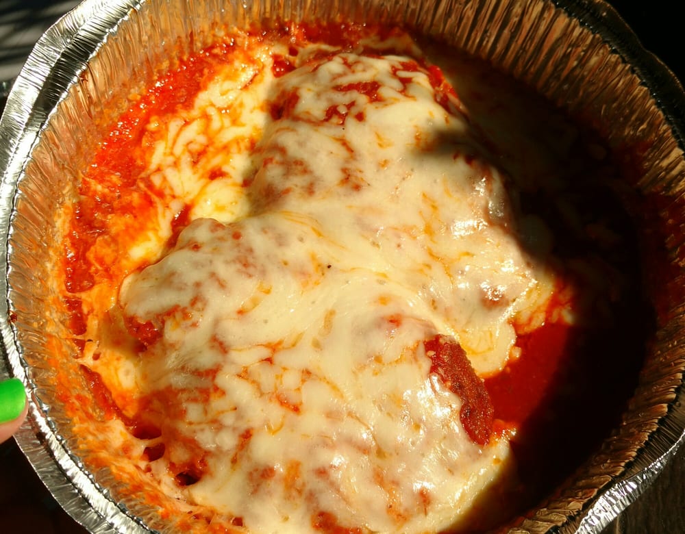 Order Chicken Parmigiana food online from Tony's Cafe store, Newark on bringmethat.com