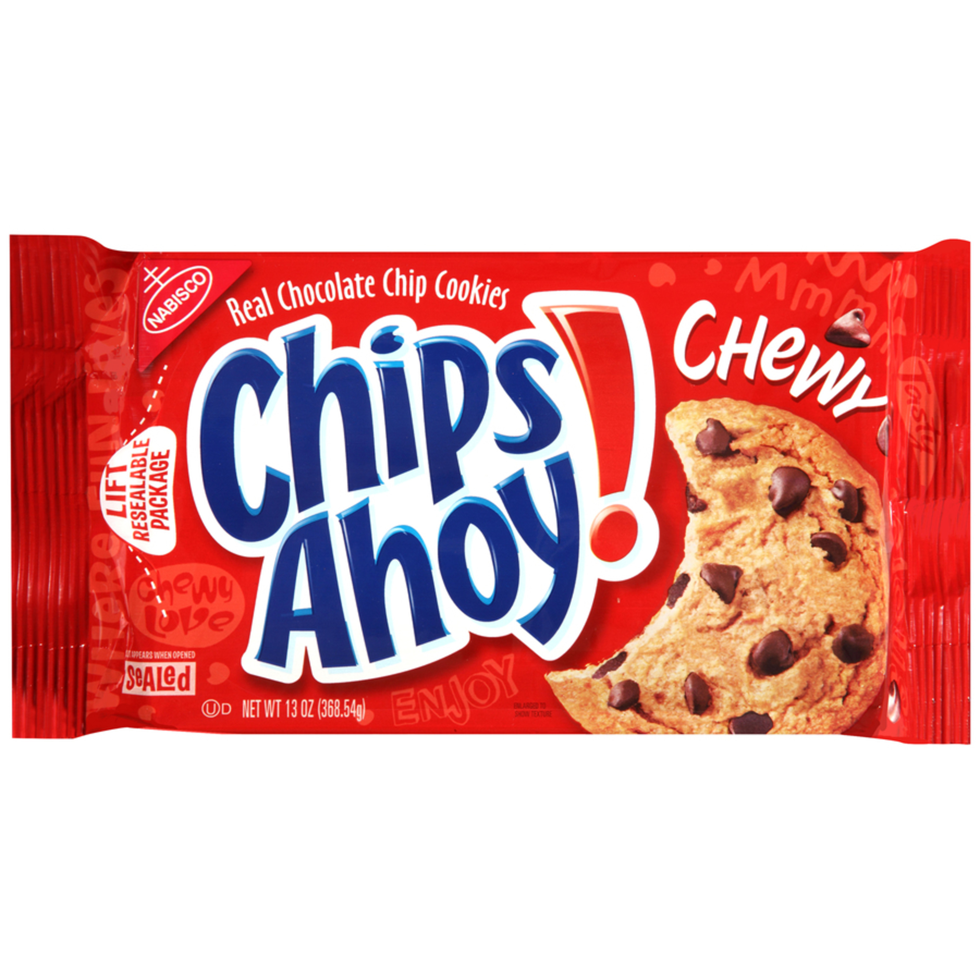Order Nabisco Chips Ahoy! Chewy Chocolate Chip Cookies - 13 oz food online from Rite Aid store, MILLER PLACE on bringmethat.com