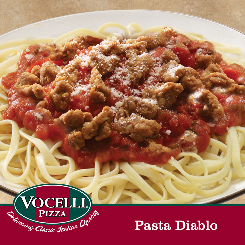 Order Pasta Diablo food online from Vocelli Pizza store, Allison Park on bringmethat.com