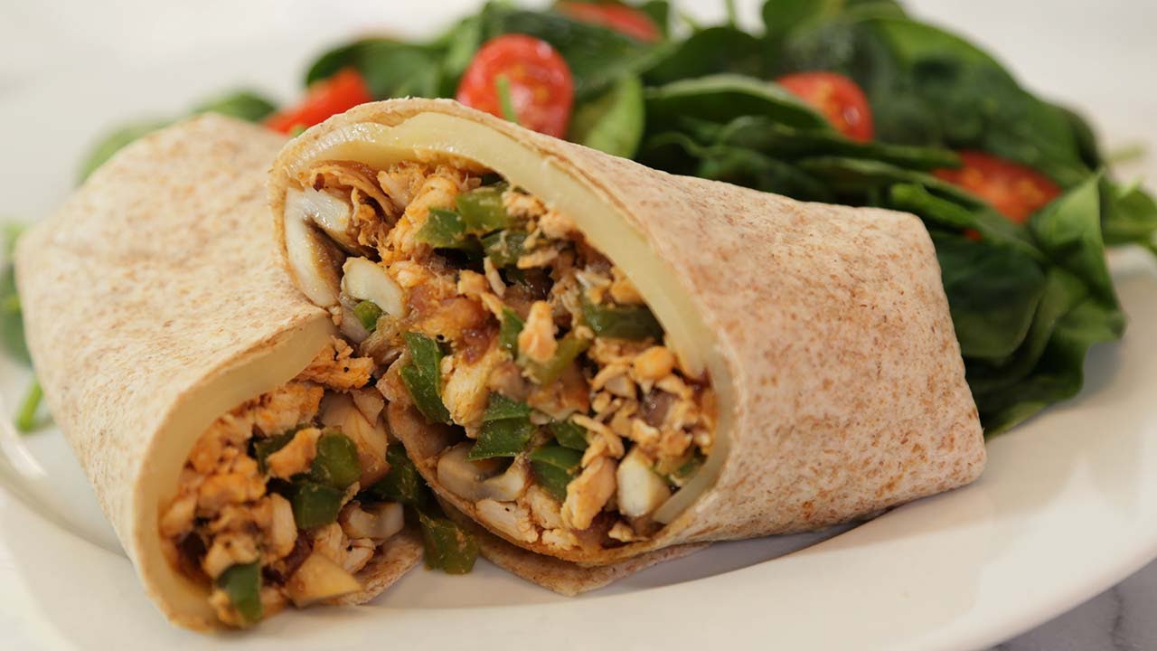 Order Philly Chicken & Cheese Wrap food online from Lakeside Cafe store, Sandy Springs on bringmethat.com
