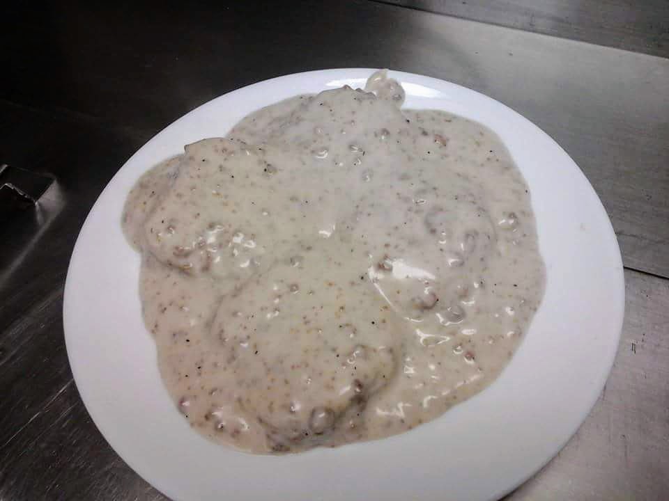Order Biscuits and Gravy food online from Coles Front Street Inn store, Greenville on bringmethat.com