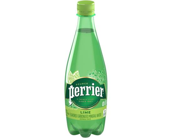 Order Perrier Mineral Water Lime 16.9oz food online from Extra Mile 2008 store, Oceanside on bringmethat.com
