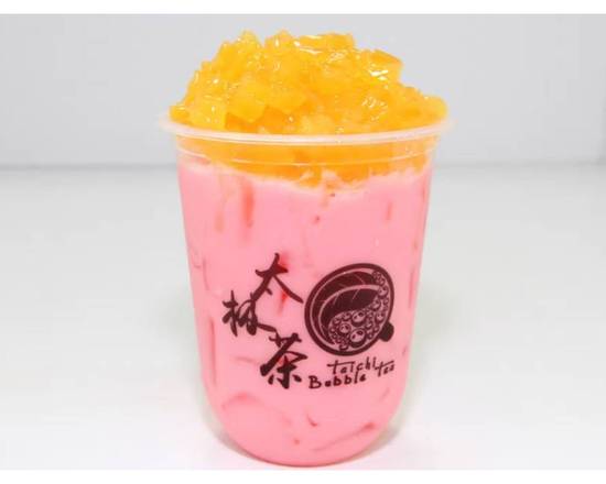 Order Strawberry Milk Tea food online from Tai Chi Bubble Tea store, Athens (Clarke County) on bringmethat.com