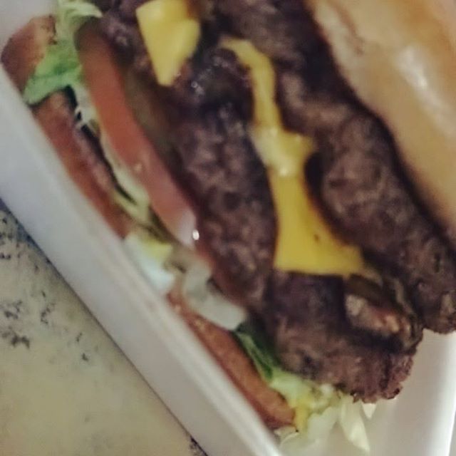 Order Double Meat Cheeseburger food online from Blakes BBQ & Burgers Blake store, Houston on bringmethat.com