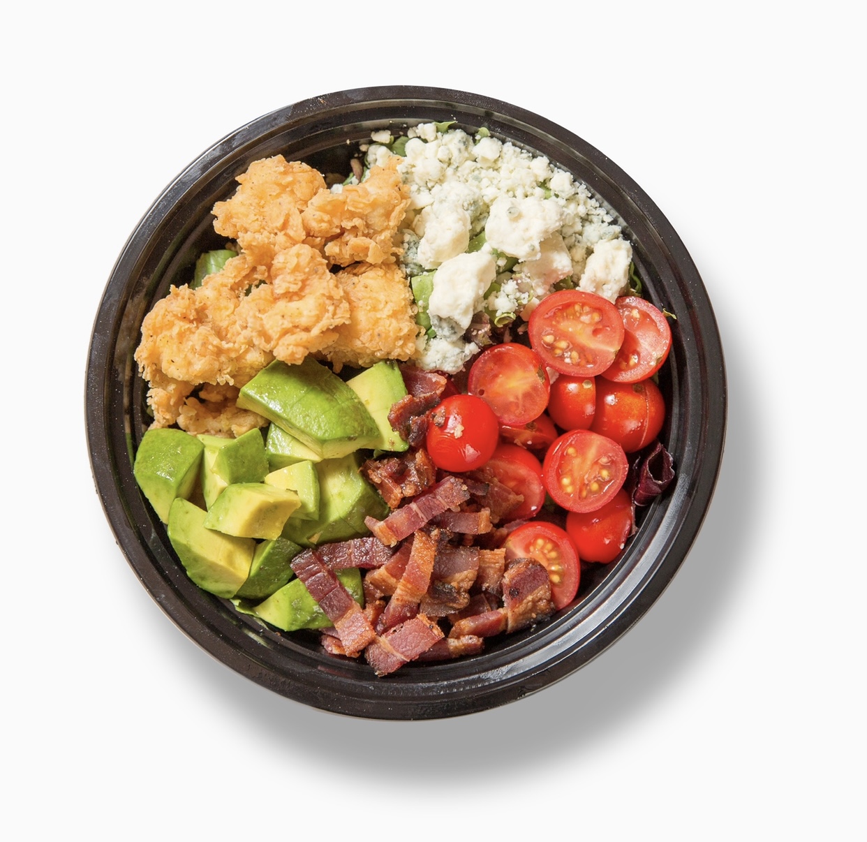 Order Crispy Chicken Salad food online from Flippin' Good Burgers & Shakes store, Las Vegas on bringmethat.com