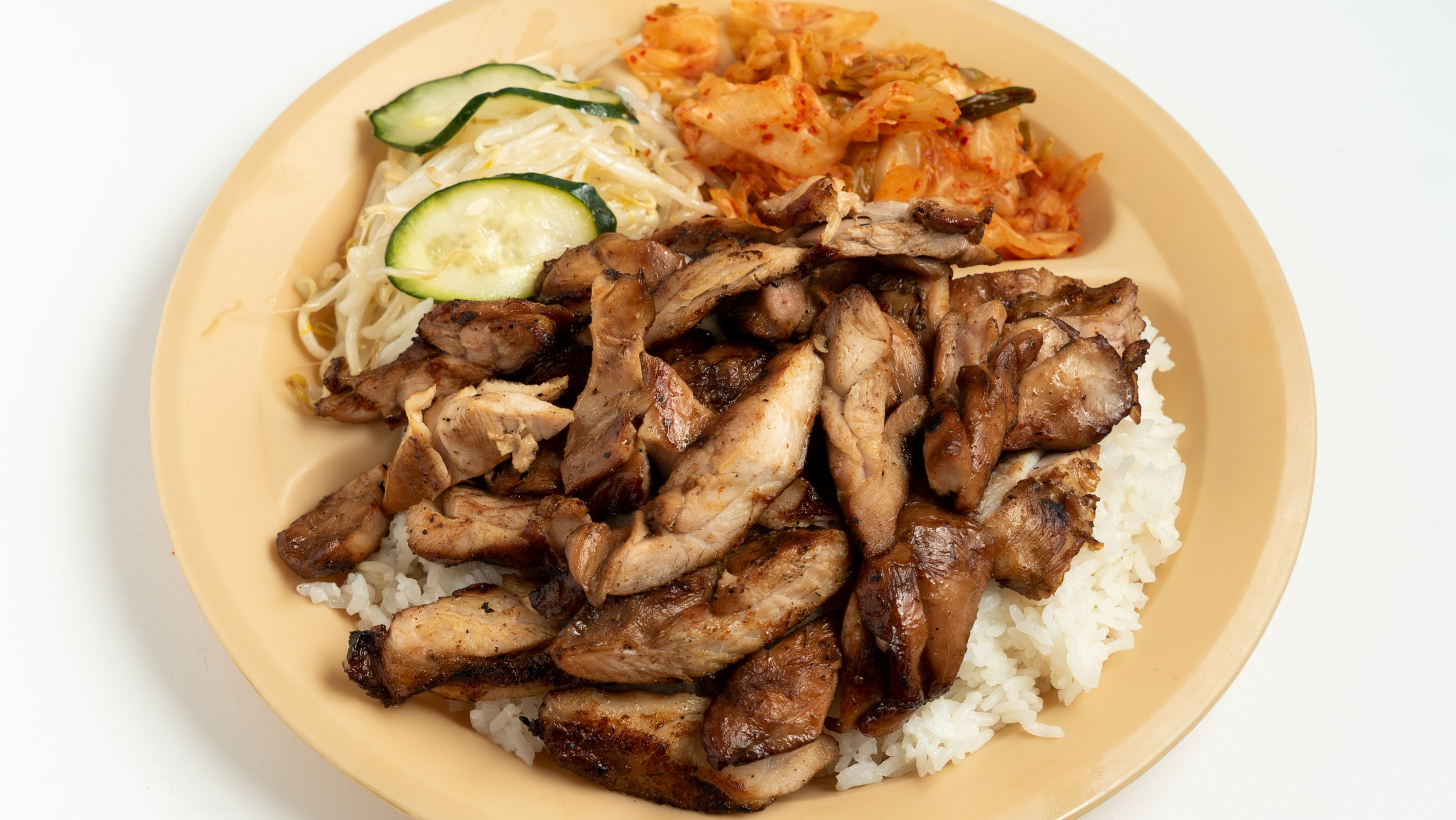 Order 5. Barbecue Chicken food online from Steve Korean Bbq store, Berkeley on bringmethat.com
