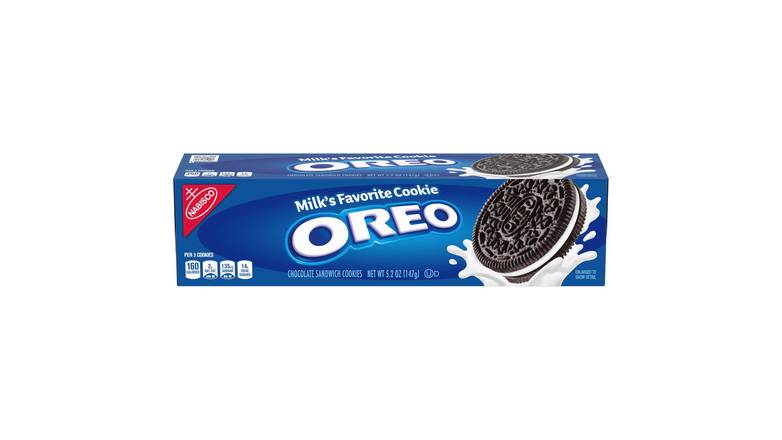 Order Nabisco Oreo Chocolate Cream Sandwich Cookies food online from Trumbull Mobil store, Trumbull on bringmethat.com