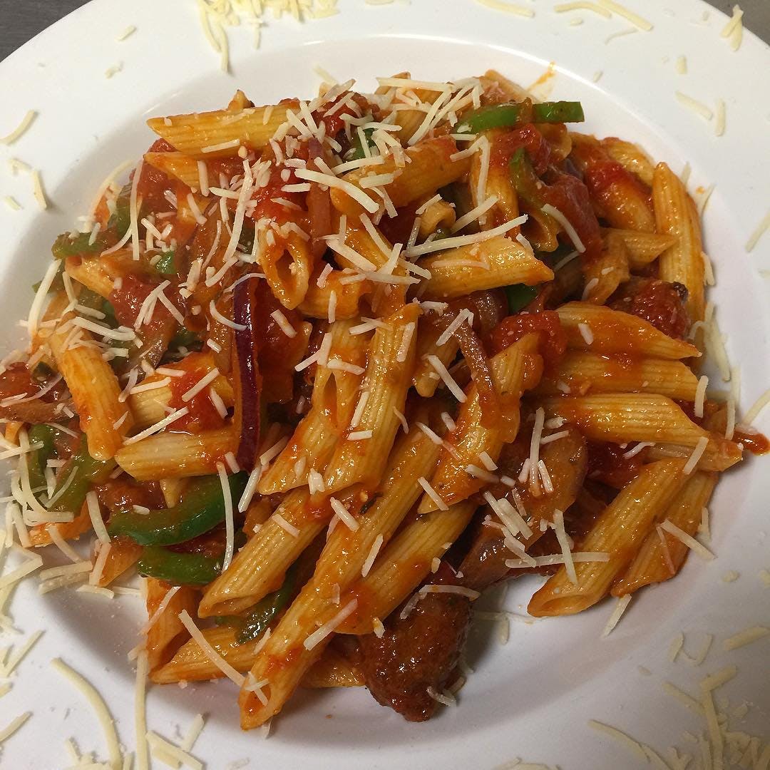 Order 7. Penne Roma - For 1 Person food online from Verdugo Pizza store, Glendale on bringmethat.com