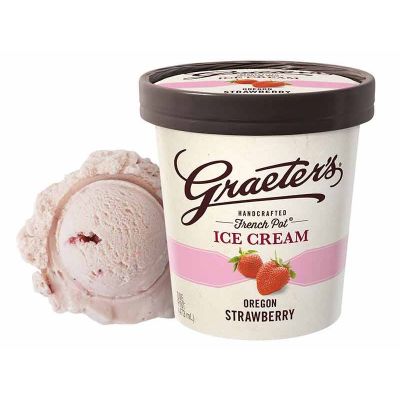 Order Oregon Strawberry - Pint food online from Graeter Ice Cream store, Cincinnati on bringmethat.com
