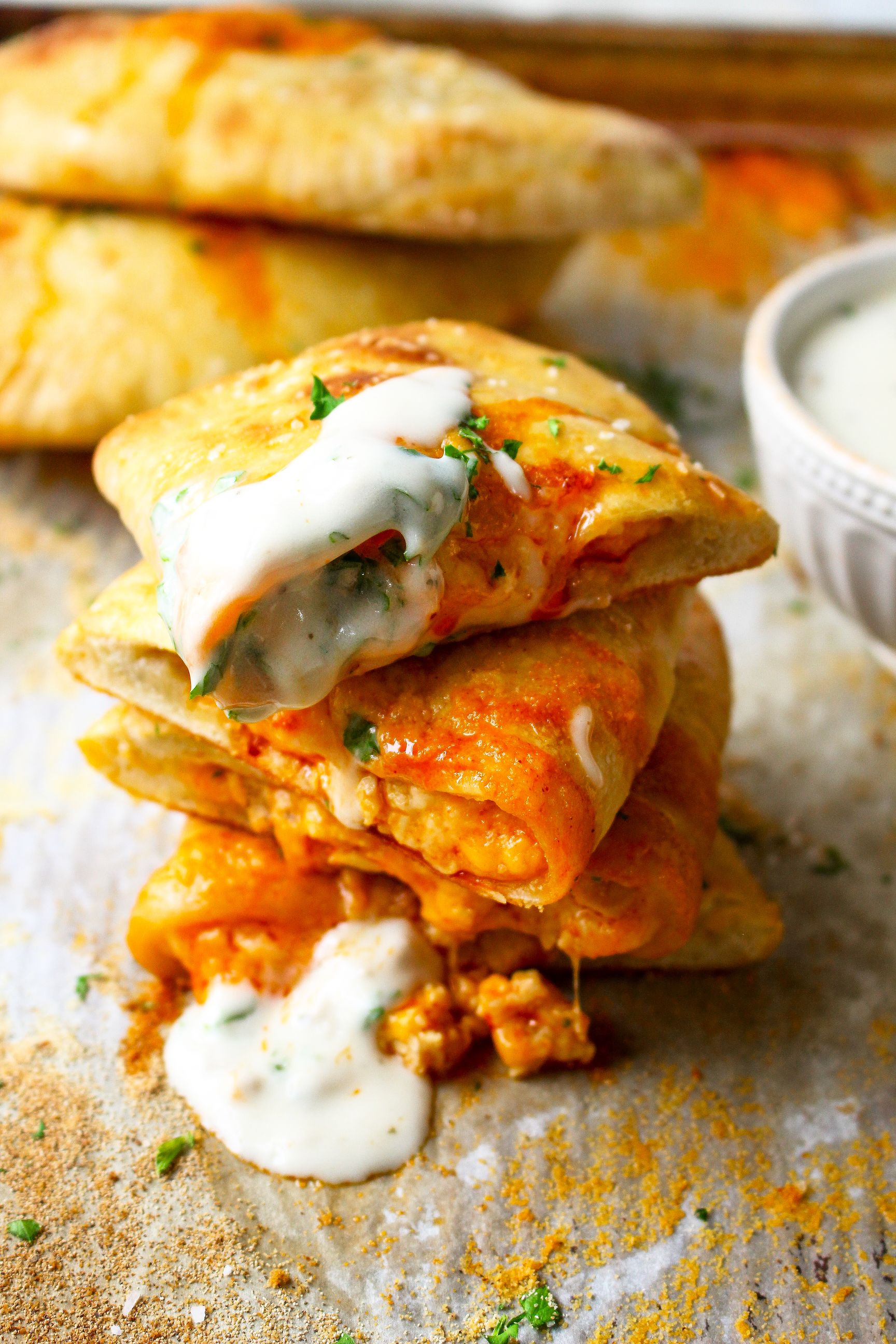 Order Buffalo Chicken  food online from Pizza Station store, Bellevue on bringmethat.com