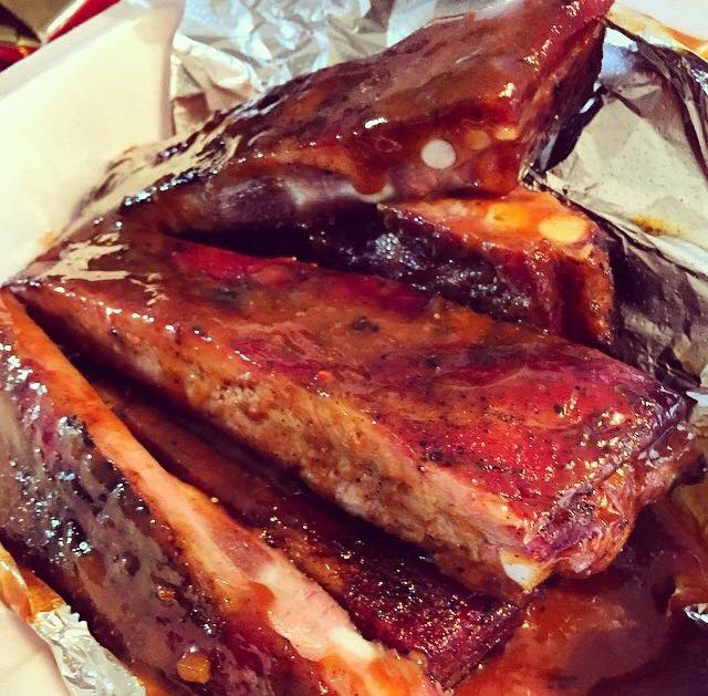 Order Smoked Pork Ribs food online from Hardy Bbq Smokehouse store, Bowie on bringmethat.com
