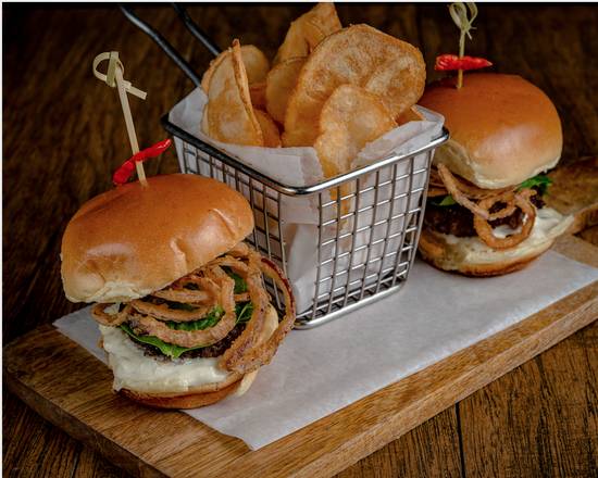 Order Chima Sliders with chips food online from Chima Steakhouse store, Charlotte on bringmethat.com