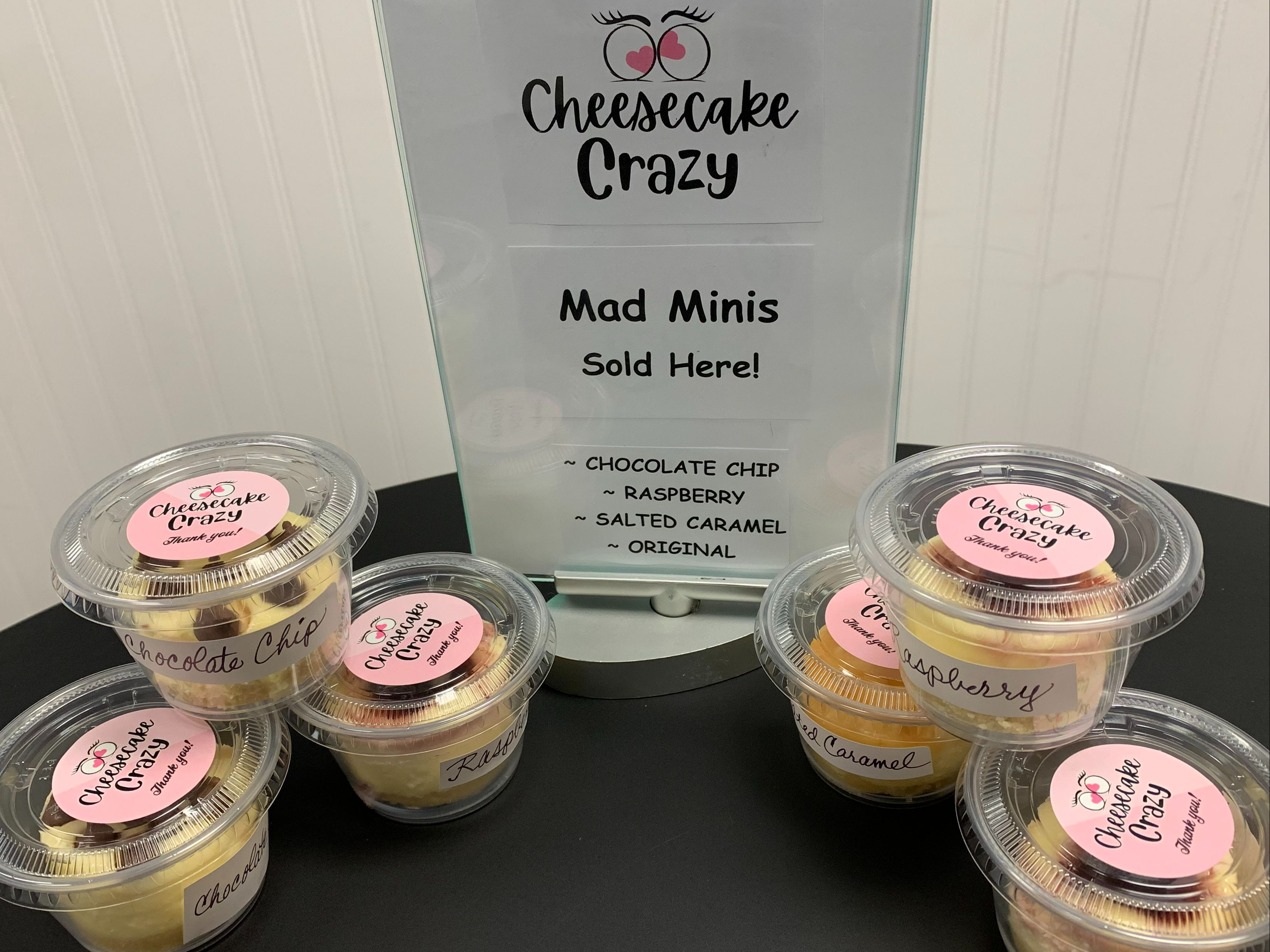 Order Mini Cheesecake (by Cheesecake Crazy) food online from The Kitchen Takeout store, Norristown on bringmethat.com