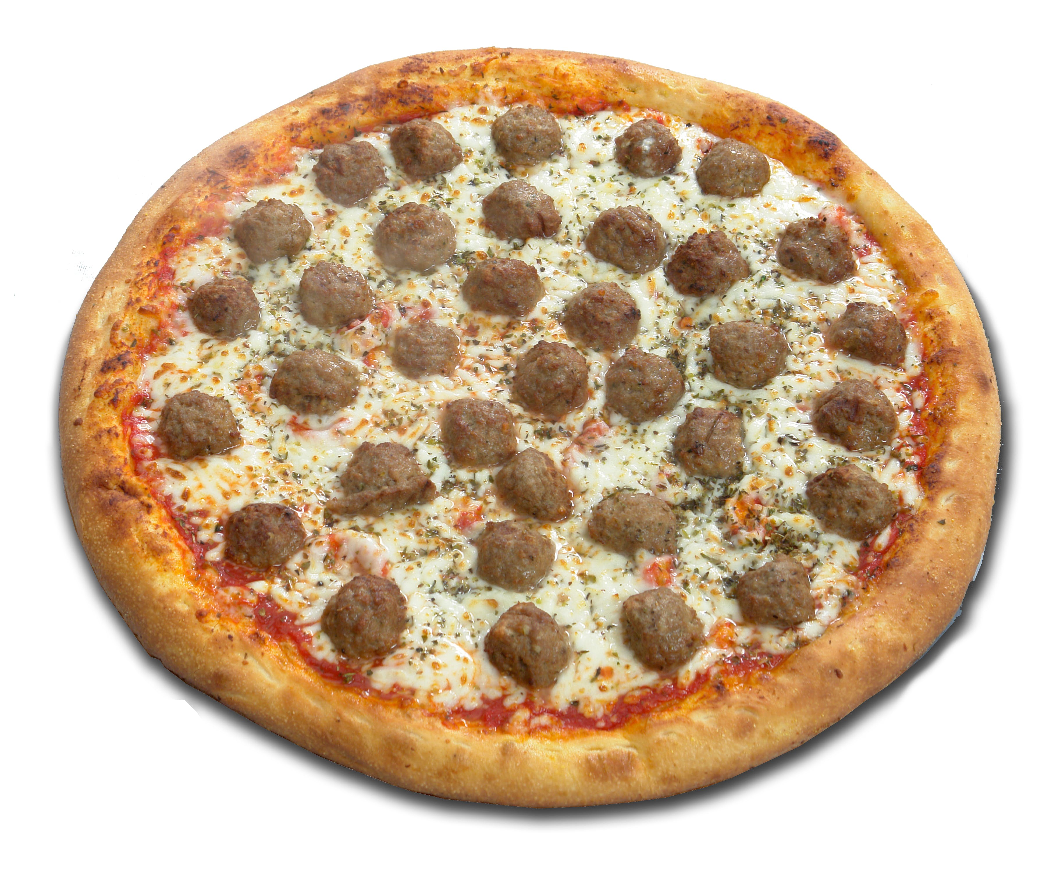 Order Meatball Feast Pizza - Small 10" food online from Roma Pizza & Pasta store, Nashville on bringmethat.com